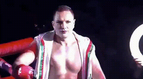 Boxer In Red Trunks