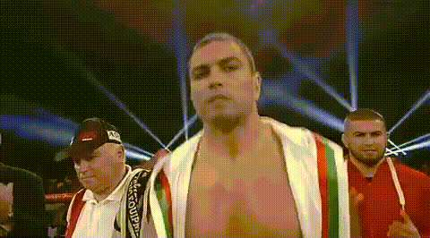 Boxer With Towel On Shoulders