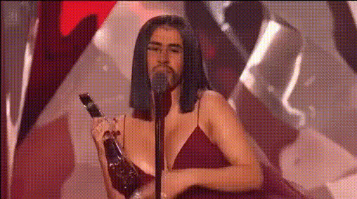 Cardi B Accepting Award