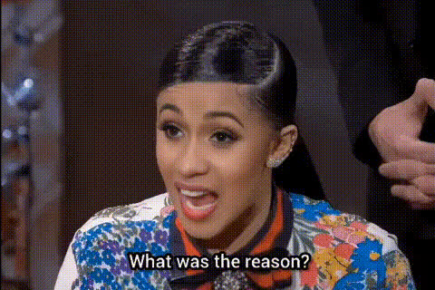 Cardi B Shocked Expression 1