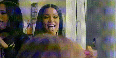 Cardi B Smiling Tongue Out