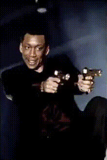 Castor Troy Dual Wielding Guns