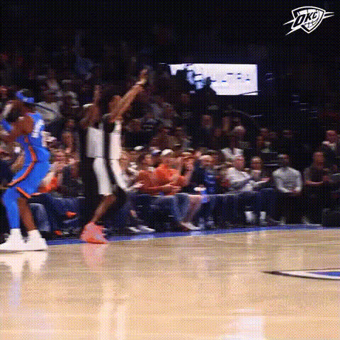 Celebrating Basketball Player