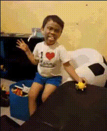 Child With Tongue Out
