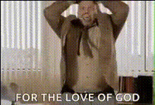 Chris Farley Screaming In Shock