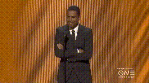 Chris Rock Speaking On Stage