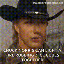 Chuck Norris Cowboy Meme
