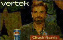 Chuck Norris Gives Thumbs Up