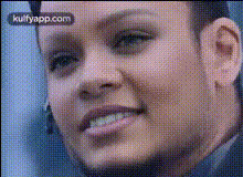 Close Up Smiling Man
