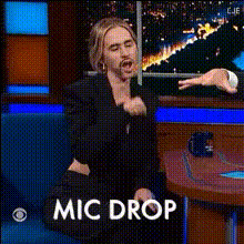 Comedian Mic Drop Moment