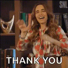 Comedic Thank You Gesture