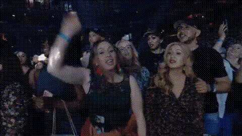 Concert Crowd Cheering
