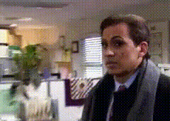 Confused Office Worker Face