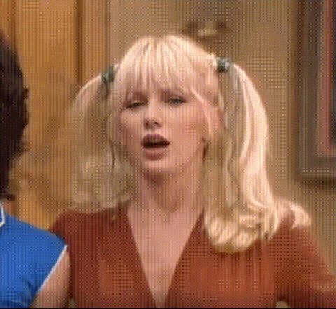 Confused Woman With Blonde Hair