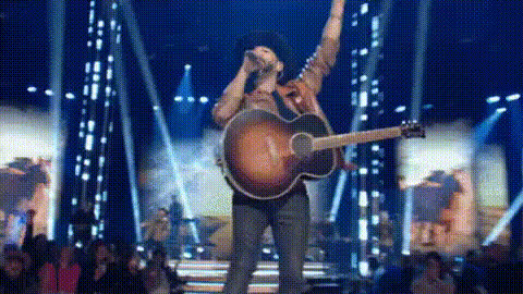 Country Music Singer Performance