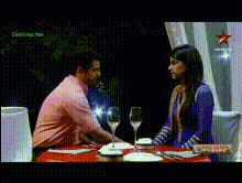 Couple On Romantic Dinner Date