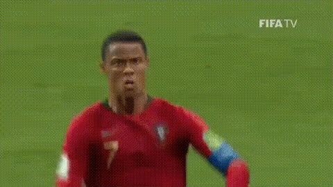 Cristiano Ronaldo Celebrating World Cup Win