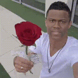 Cristiano Ronaldo Holding Rose
