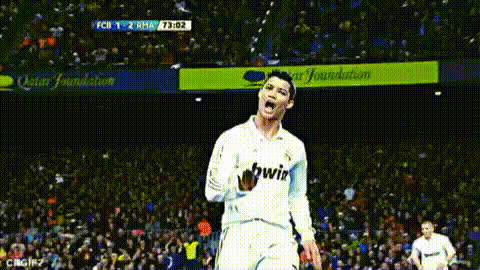 Cristiano Ronaldo In Action
