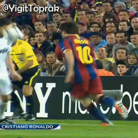 Cristiano Ronaldo Playing Soccer