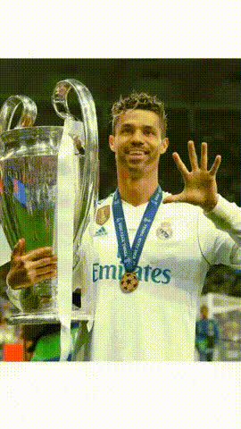 Cristiano Ronaldo With Trophy