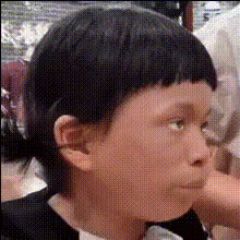 Cute Baby Face Closeup