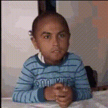 Cute Toddler Looking Surprised