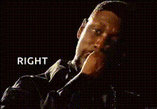 Denzel Washington Smoking Cigarette