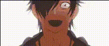 Disturbed Anime Character Face