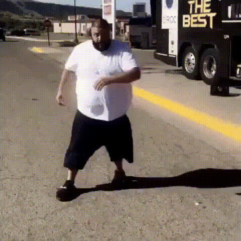 Dj Khaled Dancing On Street