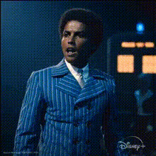 Doctor Who In Striped Suit