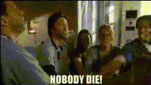 Doctors Celebrate Nobody Died