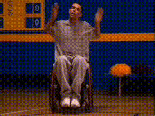 Drake In A Wheelchair