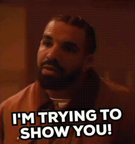 Drake Looking Frustrated