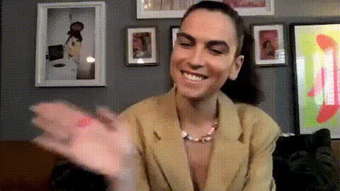 Dua Lipa Smiling