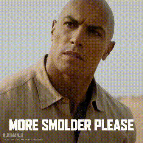 Dwayne Johnson Smolder Face