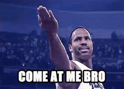 Dwayne Johnson Taunting Gesture
