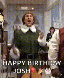 Elf Celebrates Birthday