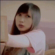 Embarrassed Girl With Paper