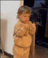 Excited Little Boy Thumbs Up