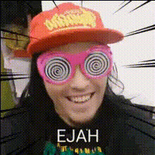 Funny Face With Glasses 2