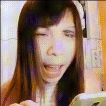 Funny Face With Phone