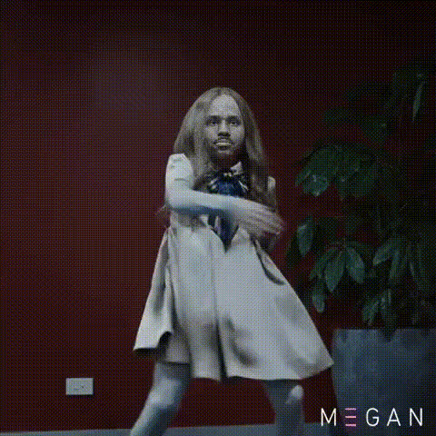Girl Dancing With Doll Face