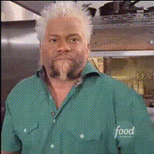 Guy Fieri Eating Garlic