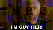 Guy Fieris Iconic Statement