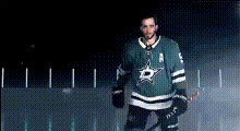 Hockey Player Reaction