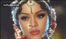 Indian Dancer Closeup