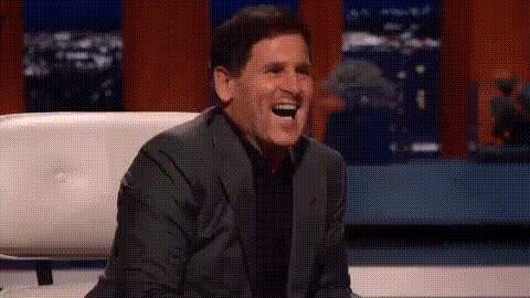 Jay Leno Laughing Hard