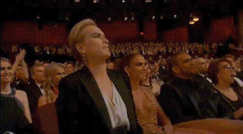Jennifer Lopez Excited At Awards