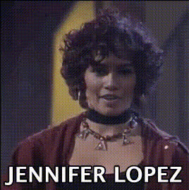 Jennifer Lopez Smiling Gesturing